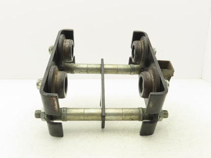 CM CBTP 1/2 Ton Manual Plain Push Trolley 2"-8.7" Flange