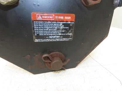 CM N/A 1/2 Ton Manual Plain Push Trolley 3-1/2" Width