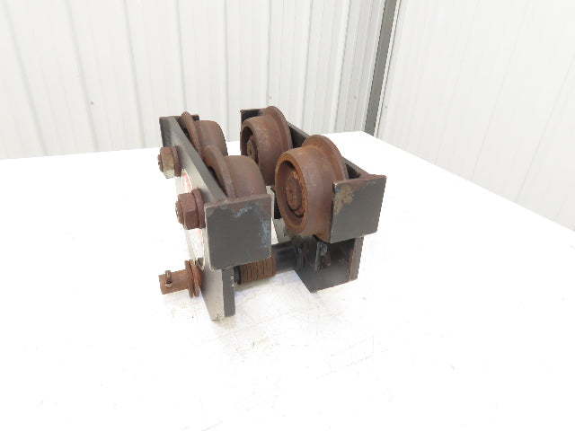 CM N/A 1/2 Ton Manual Plain Push Trolley 3-1/2" Width