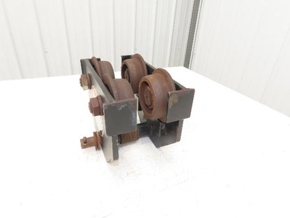 CM N/A 1/2 Ton Manual Plain Push Trolley 3-1/2" Width