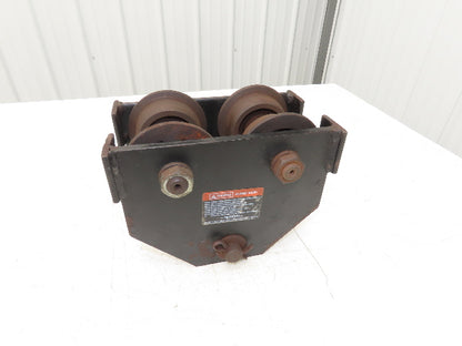 CM N/A 1/2 Ton Manual Plain Push Trolley 3-1/2" Width