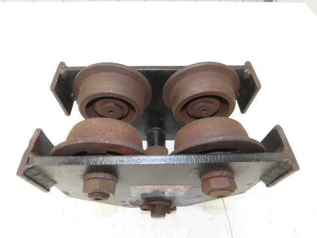 CM N/A 1/2 Ton Manual Plain Push Trolley 3-1/2" Width