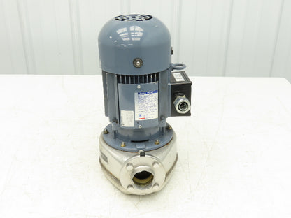 Ebara 40LPS Stainless In-line Centrifugal Pump 70-250 Lpm 220V 3PH 1.5" DN40