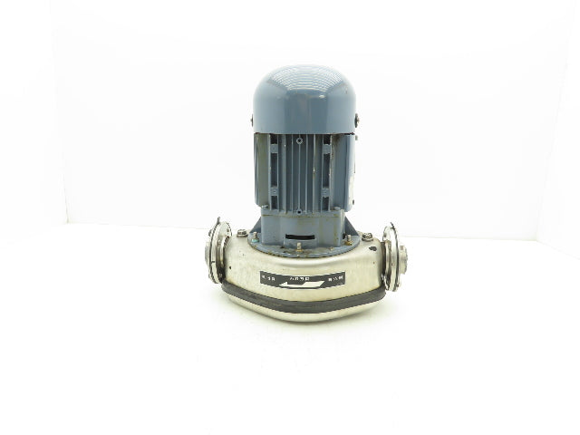 Ebara 32LPS Stainless In-line Centrifugal Pump 40-150 Lpm 220V 3PH 1-1/4" DN32