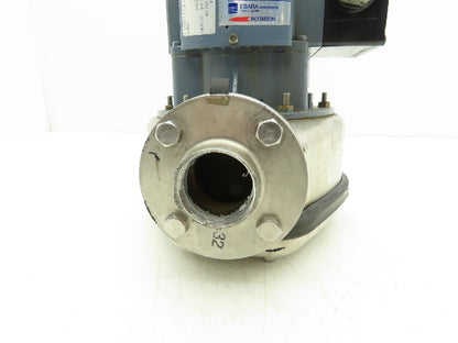Ebara 32LPS Stainless In-line Centrifugal Pump 40-150 Lpm 220V 3PH 1-1/4" DN32