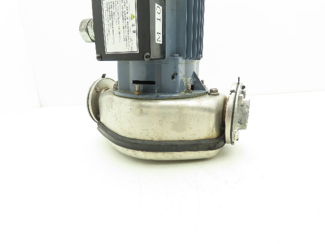 Ebara 32LPS Stainless In-line Centrifugal Pump 40-150 Lpm 220V 3PH 1-1/4" DN32