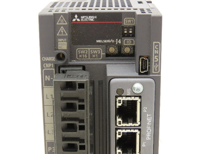 Mitsubishi MR-J4-60TM4-PNT MELSERVO AC Servo Drive 600W 323V Out 380-480V 3Ph
