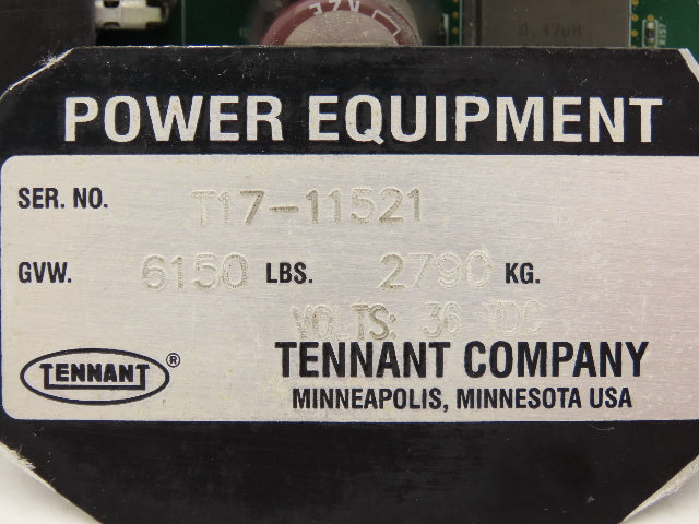 Tennant 1206968-03 Floor Scrubber Combo Control Board Removed From T17