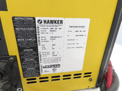 Hawker Mod3 Liftspeed Forklift Battery Charger 24/36/48V 480V 2000ah