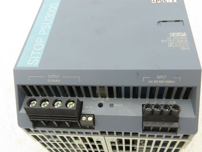 Siemens 6EP1437-2BA20 SITOP PSU300S 40A Power Supply 24VDC Output 400-500V In