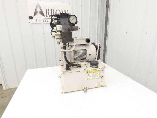 Okuma OEY-M-STD-2.2KW Hydraulic Power Unit 20L 30L/min 942 PSI Nachi Pump 220V