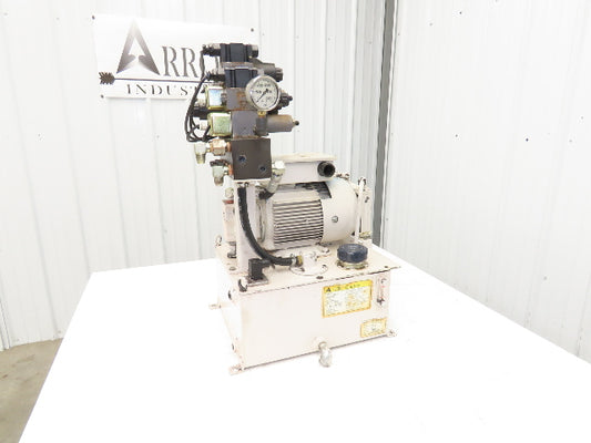 Okuma OEY-M-STD-2.2KW Hydraulic Power Unit 20L 30L/min 942 PSI Nachi Pump 220V