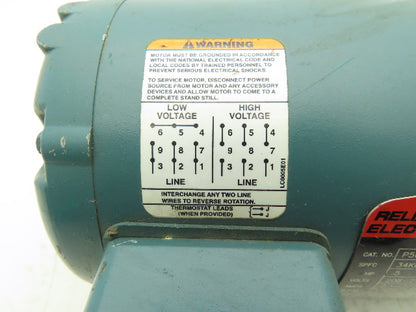 Reliance Electric P56H1338P AC Motor 1/2Hp 1725rpm 230/460V 3PH 56C TENV