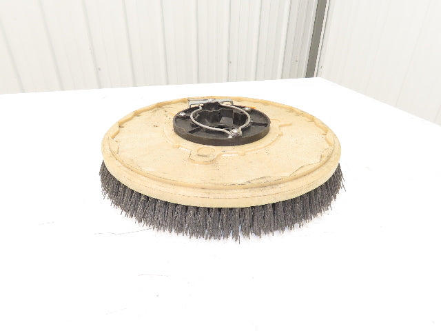 Tennant 30241 Floor Scrubber 16" Poly Disc Brush Side Broom Sweeper Off T17
