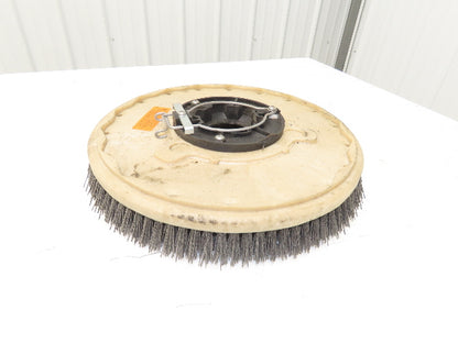 Tennant 30241 Floor Scrubber 16" Poly Disc Brush Side Broom Sweeper Off T17