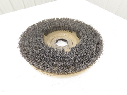 Tennant 30241 Floor Scrubber 16" Poly Disc Brush Side Broom Sweeper Off T17
