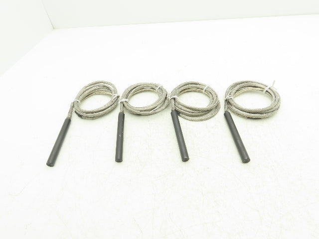 Cloeren LJ4EX149AN Cartridge Tube Heater 1/2" Dia x 4-1/4" 1500 W 220 V Lot of 4