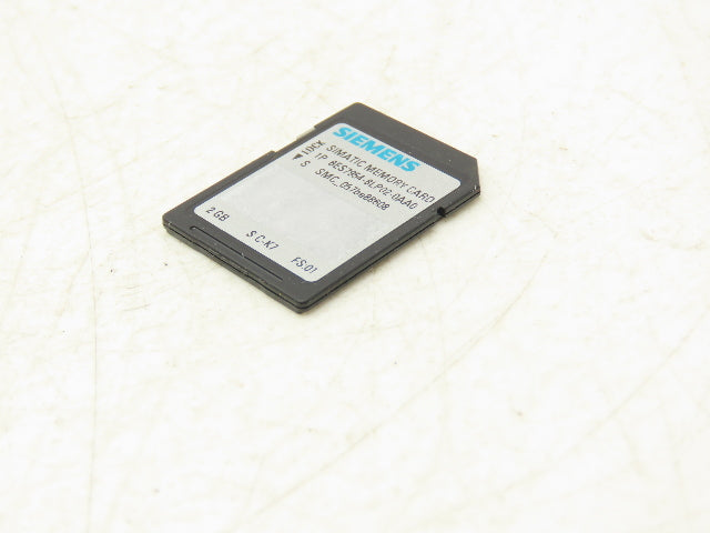 Siemens 	6ES7954-8LP02-0AA0 SIMATIC S7 Memory Card S7-1x 00 CPU 3V Flash 2 GB