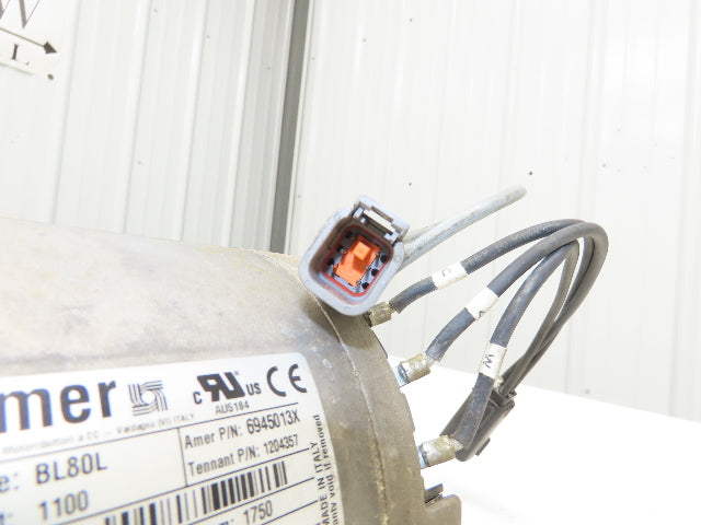 Tennant Amer 1204357 AC Drive Motor 25VAC 1750RPM 6945013X