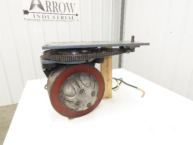 Tennant T17 Floor Scrubber Steering Drive Motor & Wheel Assembly