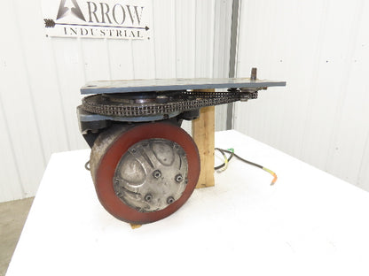 Tennant T17 Floor Scrubber Steering Drive Motor & Wheel Assembly
