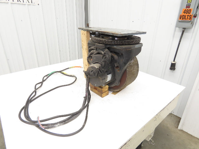 Tennant T17 Floor Scrubber Steering Drive Motor & Wheel Assembly