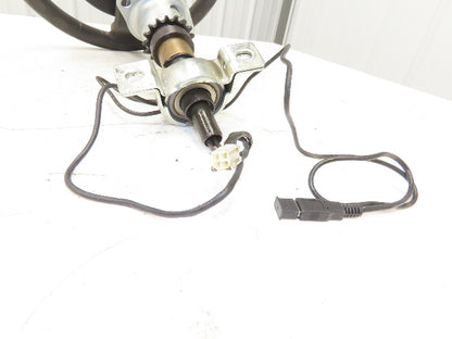 Tennant 1212787-04 Floor Scrubber Steering Wheel & Control Assembly Off T17