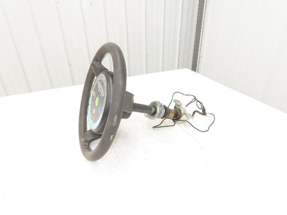 Tennant 1212787-04 Floor Scrubber Steering Wheel & Control Assembly Off T17