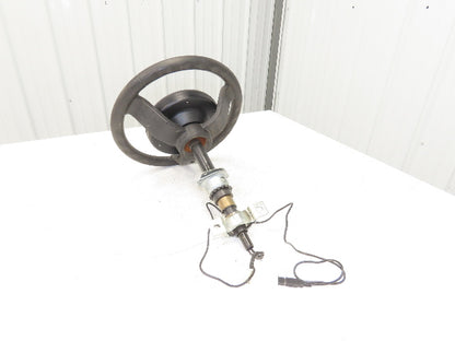 Tennant 1212787-04 Floor Scrubber Steering Wheel & Control Assembly Off T17