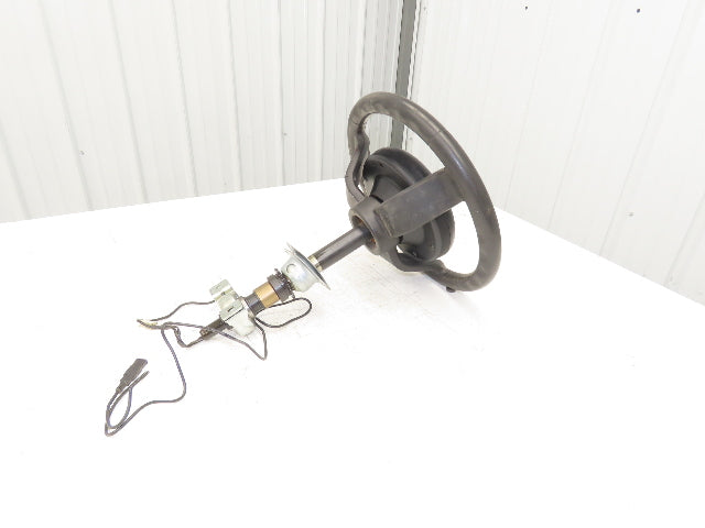 Tennant 1212787-04 Floor Scrubber Steering Wheel & Control Assembly Off T17