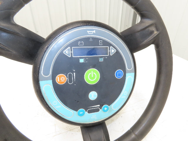 Tennant 1212787-04 Floor Scrubber Steering Wheel & Control Assembly Off T17