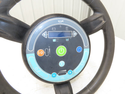 Tennant 1212787-04 Floor Scrubber Steering Wheel & Control Assembly Off T17