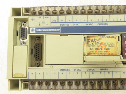 Telemecanique TSX 172 4012 Micro Programmable Logic Controller PLC CPU Module