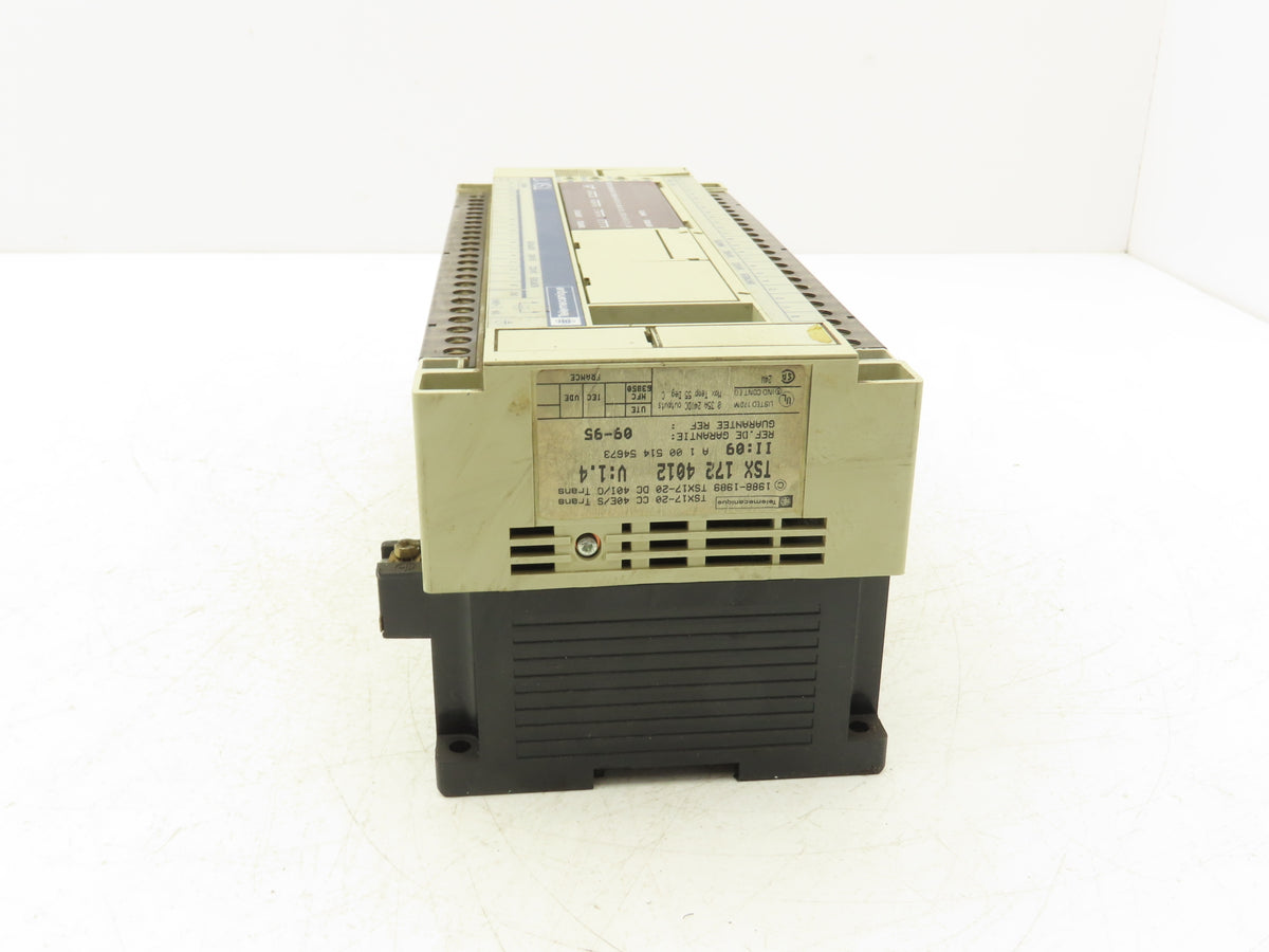 Telemecanique TSX 172 4012 Micro Programmable Logic Controller PLC CPU Module