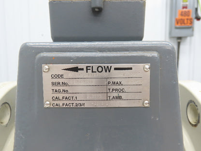 ABB MFE101361101004ER Magnetic Flow Meter 4"Flanged 250 PSI Flowtube