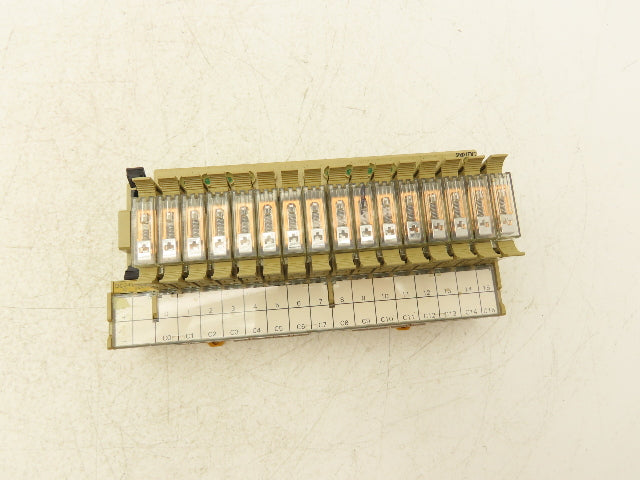 Omron G7TC-OC16 16 Position Base for Relay Type  G7T-1112S 24VDC w/Relays