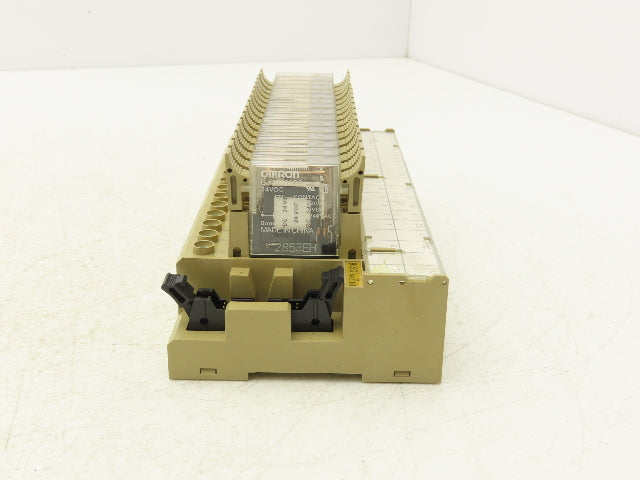 Omron G7TC-OC16 16 Position Base for Relay Type  G7T-1112S 24VDC w/Relays