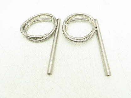 Big Chief 160622 Cartridge Tube Heater 5/8" x 9" 1650 W/240 V 36" Lead Lot of 2