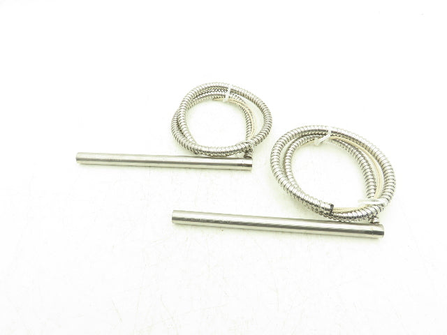 Big Chief 160622 Cartridge Tube Heater 5/8" x 9" 1650 W/240 V 36" Lead Lot of 2