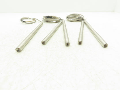 Big Chief 151301 Cartridge Tube Heater 1/2" x 9-1/4" 575 W/240 V Lot of 5