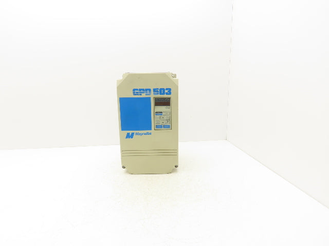 Magnetek GPD503-DS308 Variable AC Drive VFD 230VAC 30A 3PH Crane Control 25P51E