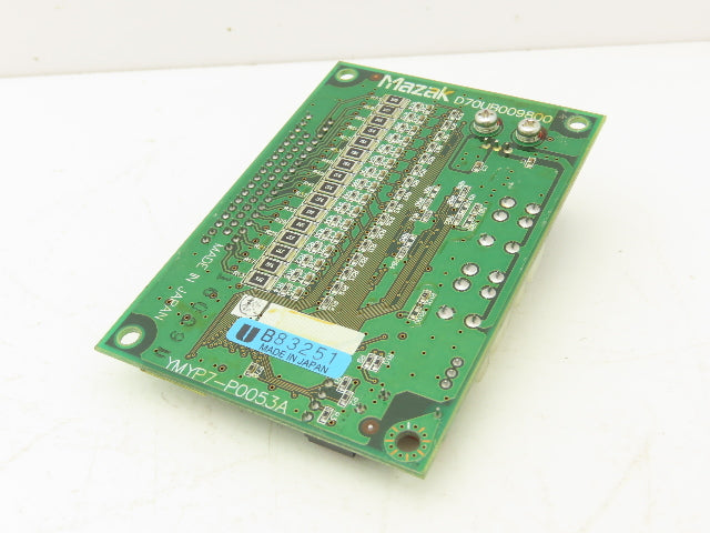 Mazak D70UB009800 Printed Circuit Board Remote Input Output PCB YMYP7-P0053A