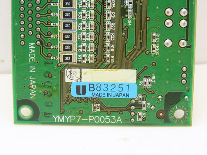 Mazak D70UB009800 Printed Circuit Board Remote Input Output PCB YMYP7-P0053A