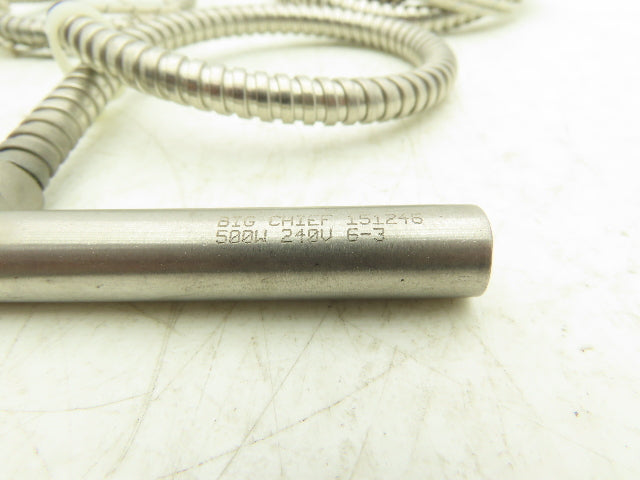 Big Chief 151246 Cartridge Tube Heater 1/2" x 2-1/4" 400 W/240 V Lot of 6