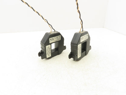 Veris H6810-300A-5A Split Core Current Transformer 300A 600VAC Input Lot of 2