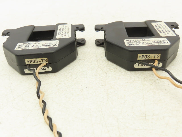 Veris H6810-300A-5A Split Core Current Transformer 300A 600VAC Input Lot of 2