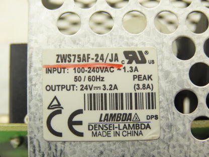 Densei-Lambda ZWS75AF-24/JA 3.2A Power Supply 100-240VAC In 24VDC Out
