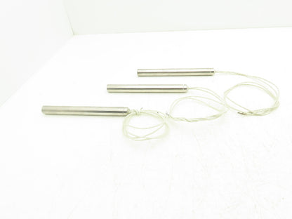 Big Chief 184835 Cartridge Rod Tube Heater 500W 240V 7-1/2"L x 3/4" OD Lot of 3
