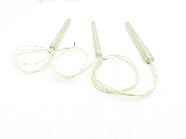 Big Chief 184835 Cartridge Rod Tube Heater 500W 240V 7-1/2"L x 3/4" OD Lot of 3
