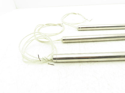Big Chief 184835 Cartridge Rod Tube Heater 500W 240V 7-1/2"L x 3/4" OD Lot of 3